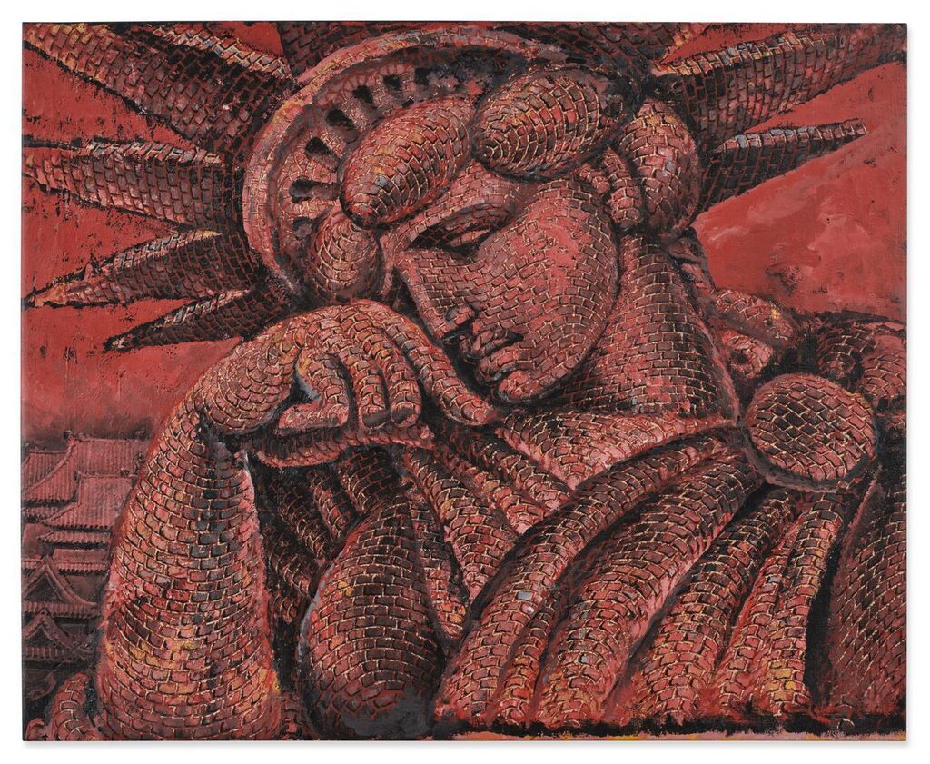 Liberty Mourning the Death of Her Sister - Beijing
