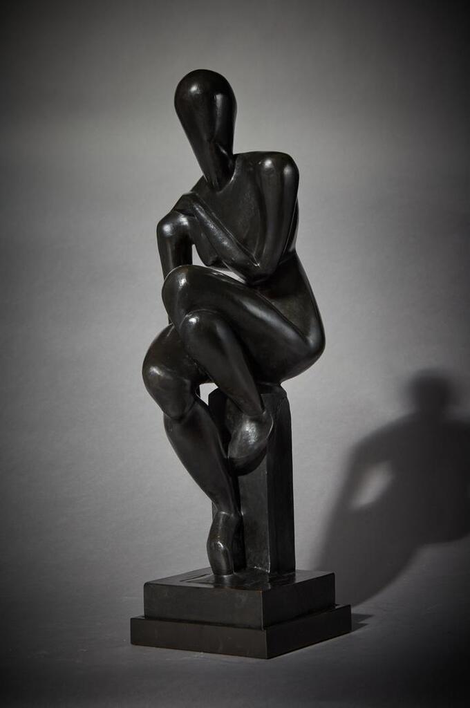 Femme assise