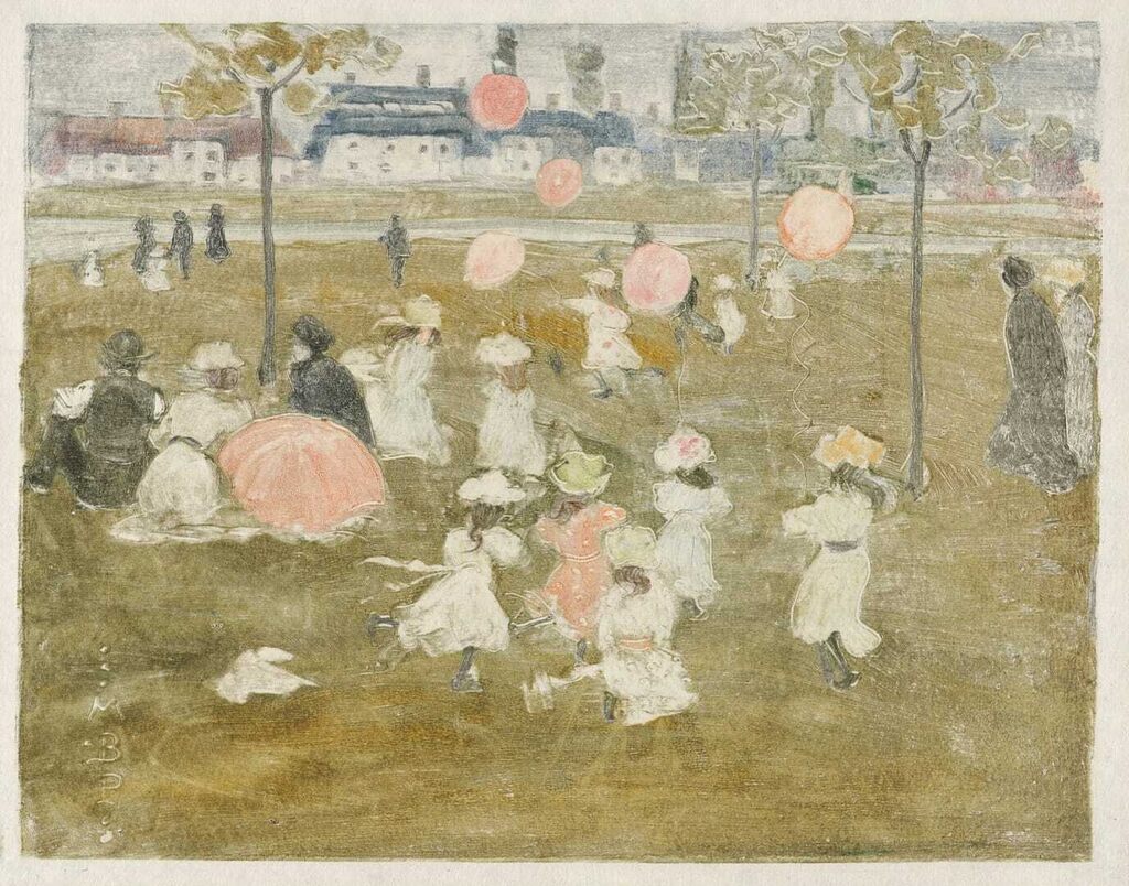Balloons: Park on Sunday