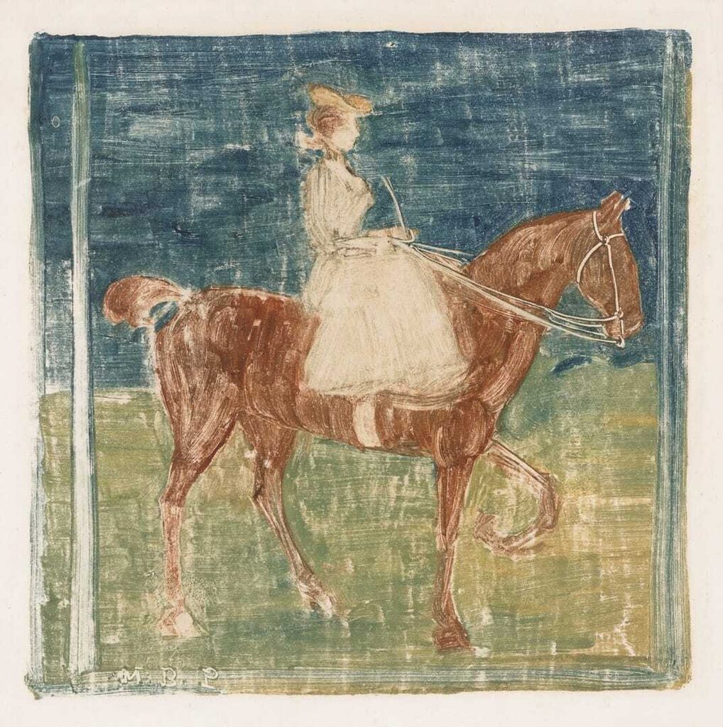 Woman on Horseback