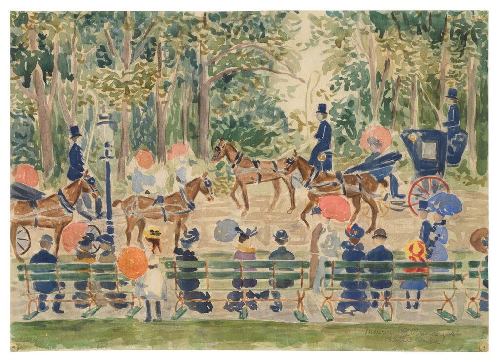 Maurice Prendergast, Central Park