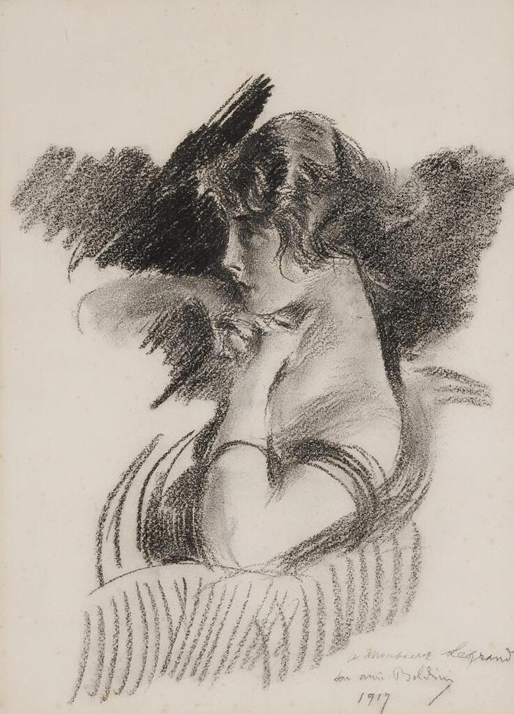 Portrait of a Girl (recto); Portrait of a Lady in a Hat (verso)