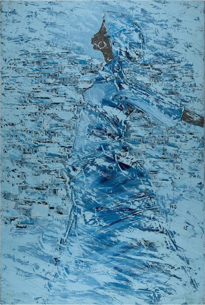 Lady in Blue