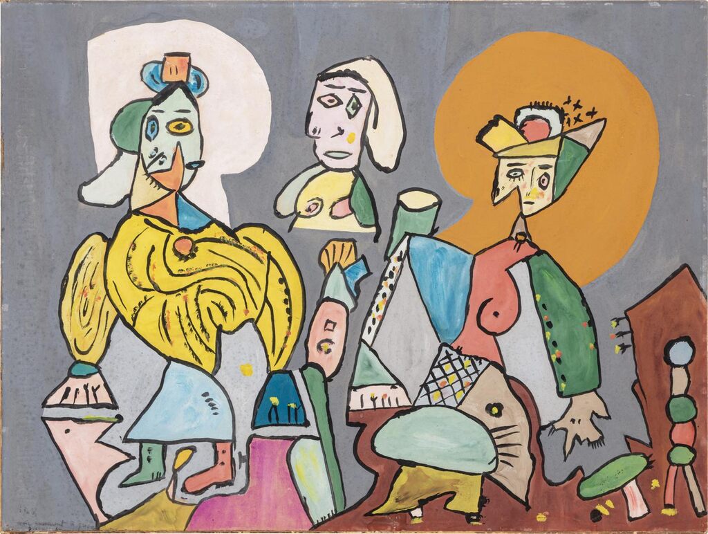 Trois personnages
