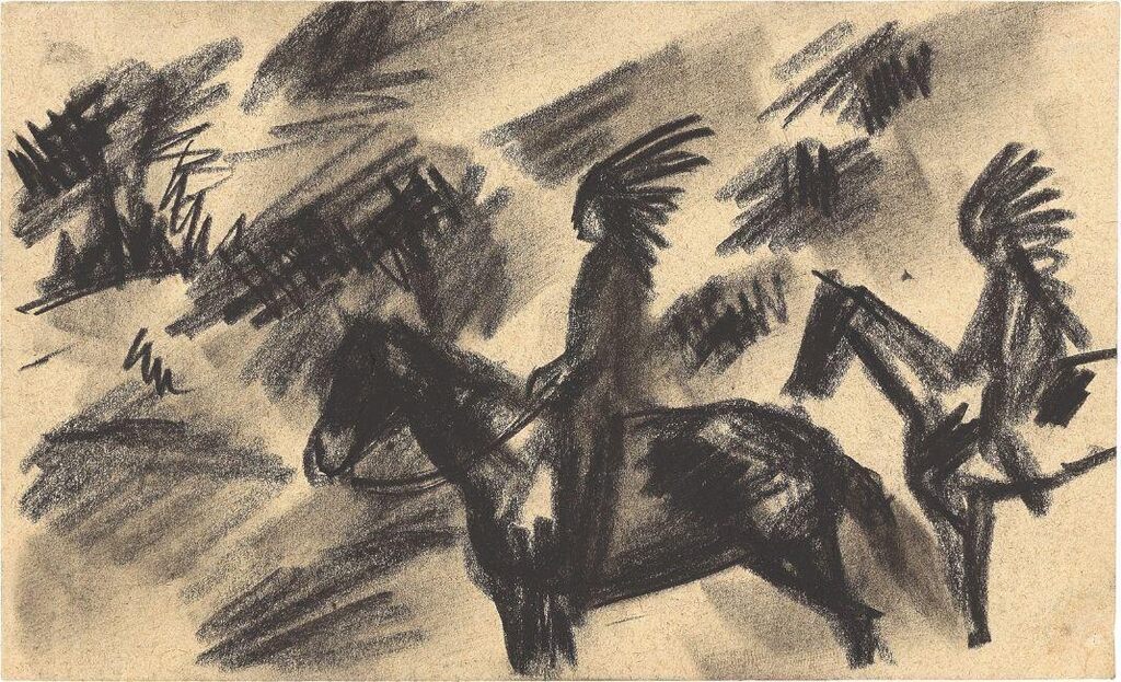 ”Indianer zu Pferd”