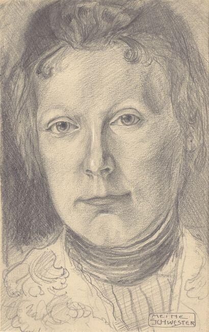 ”Bildnis Ottilie Macke”