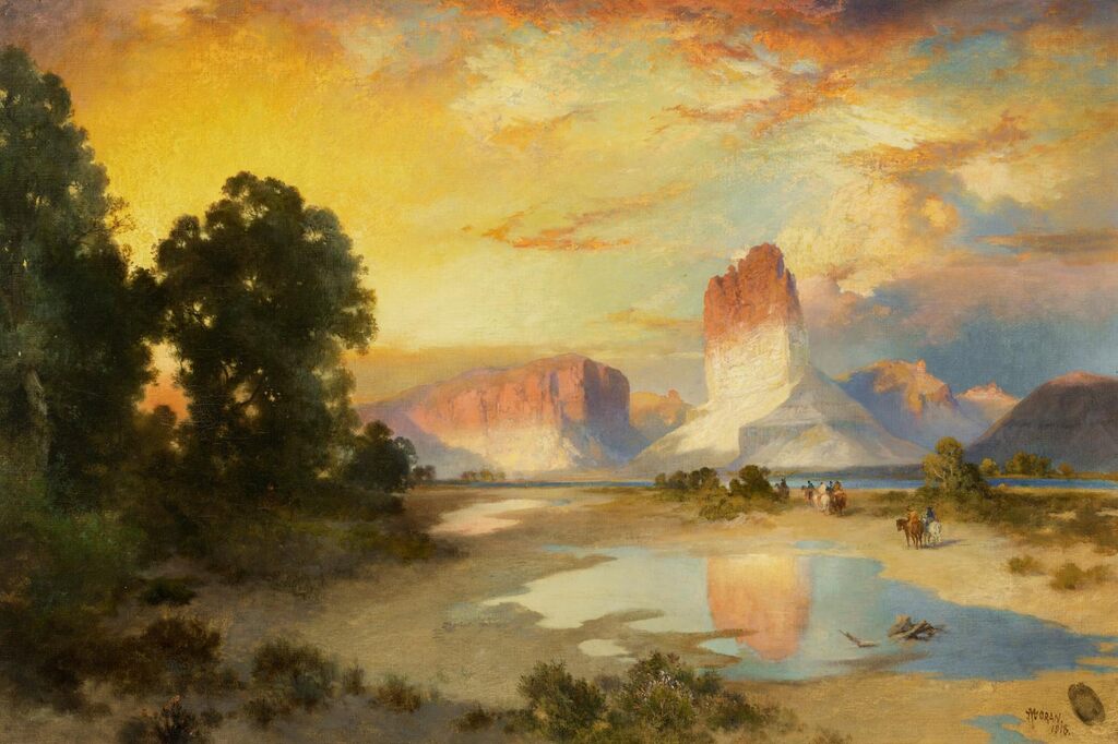 Afterglow, Green River, Wyoming