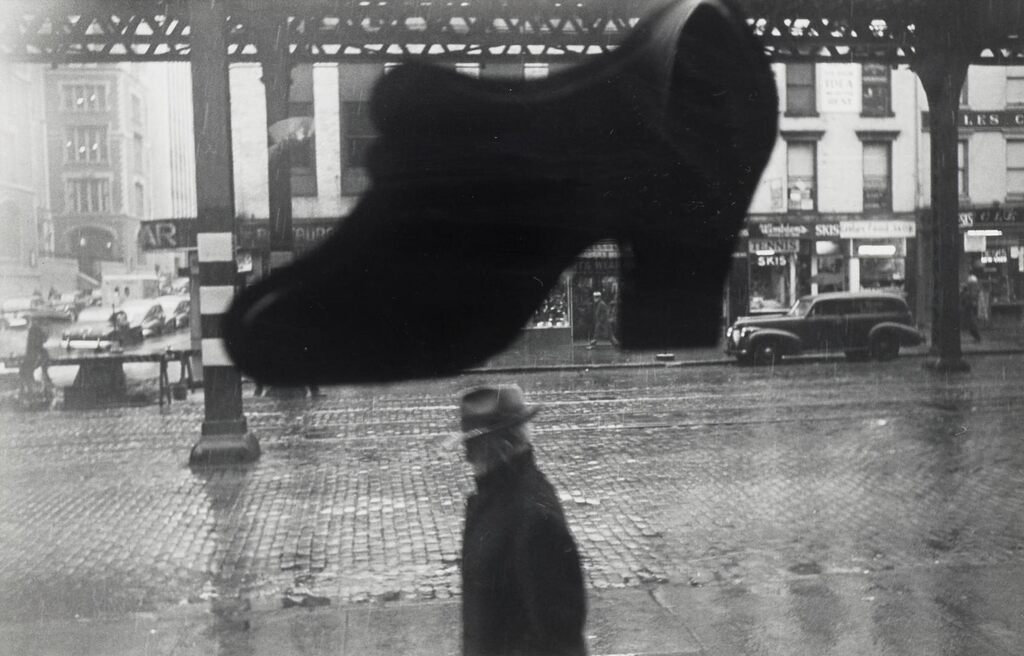 'El on 3rd Avenue, N.Y.C.', 1942