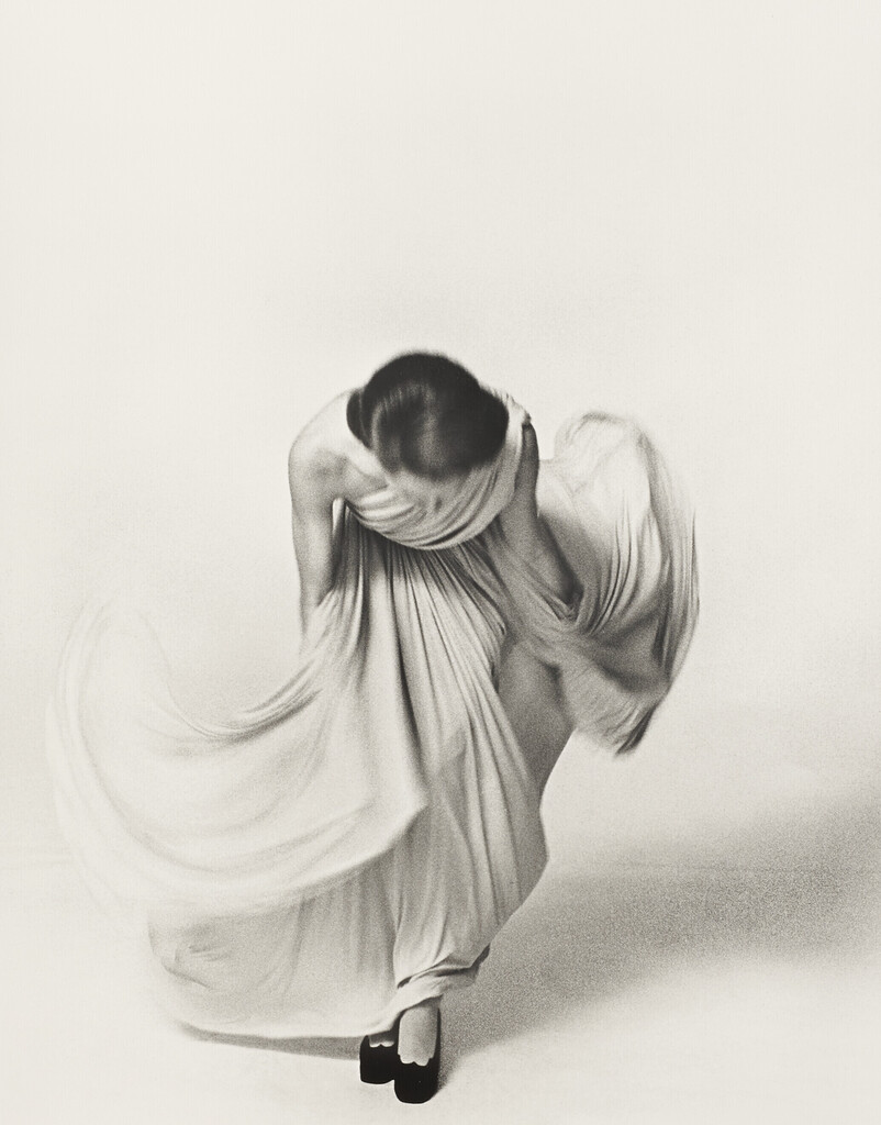 Bowing for the Vogue Collections, Paris, 1972