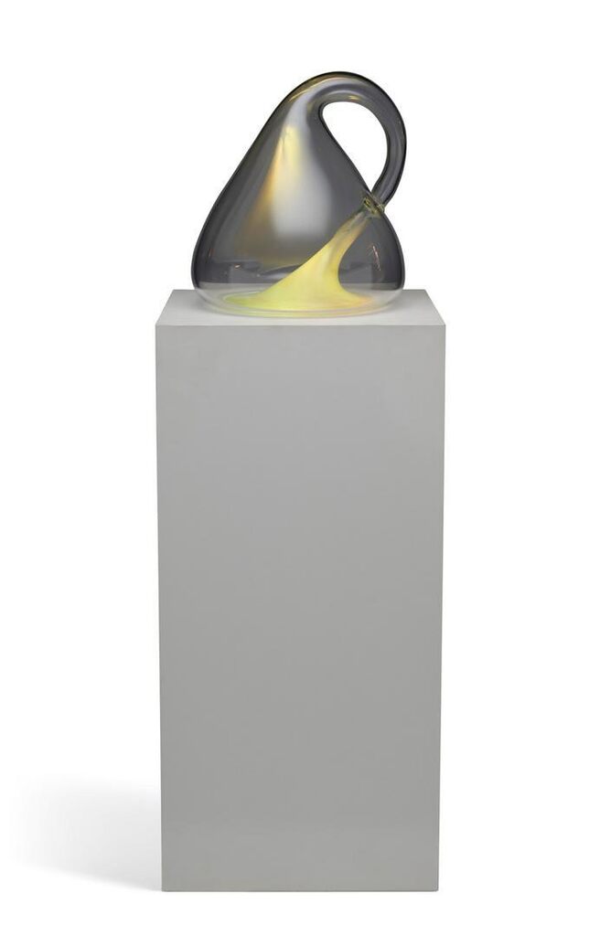 Klein Bottle with the Image of Its Own Making (after Robert Morris)