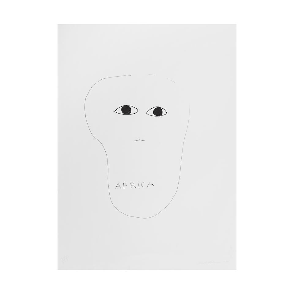 Sans titre, Hommage à Picasso