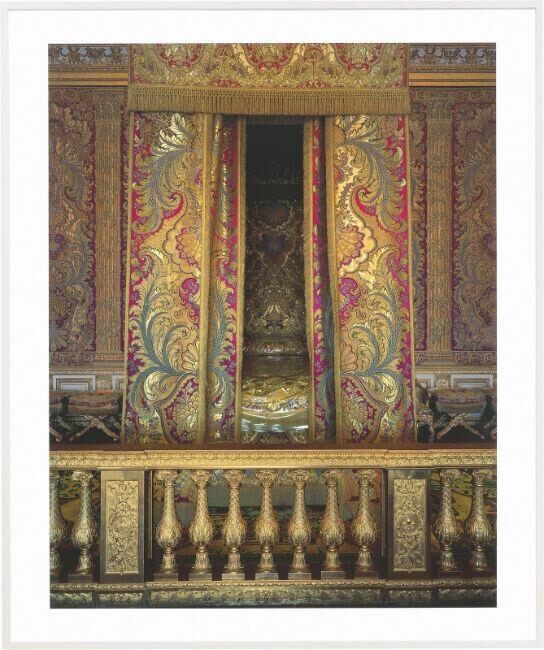 VERSAILLES, CHAMBRE DU ROI, BED OF LOUIS XIV