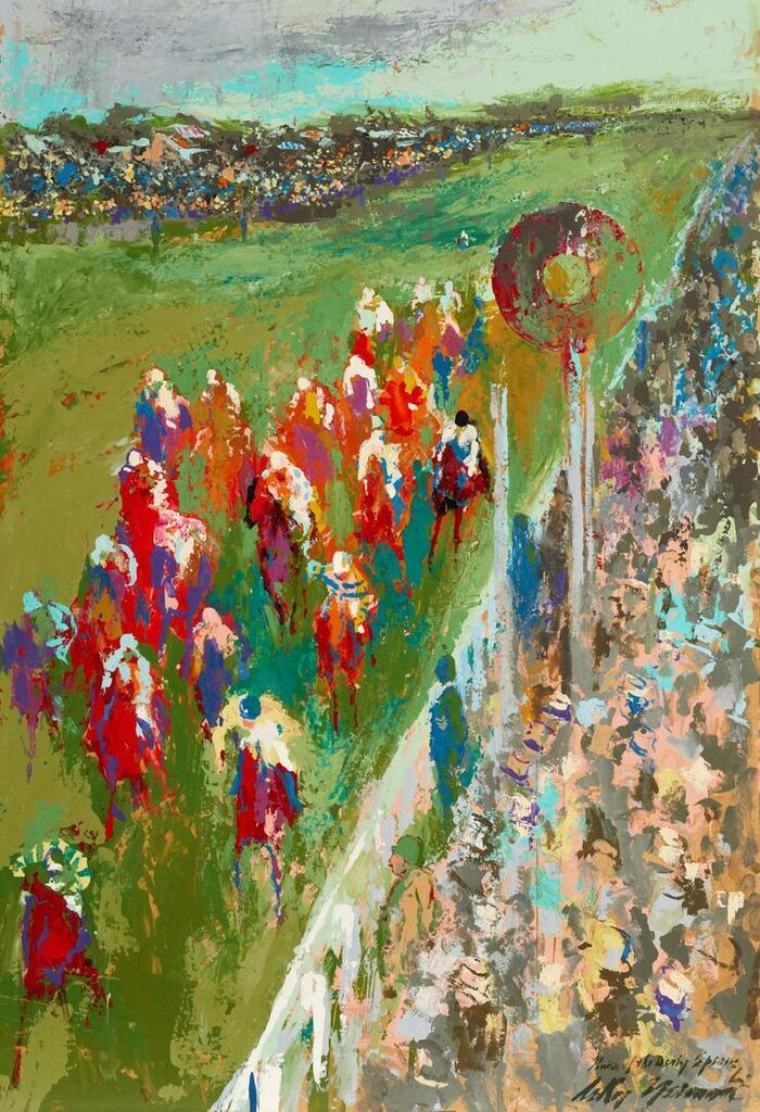 Finish of the Derby Epsom