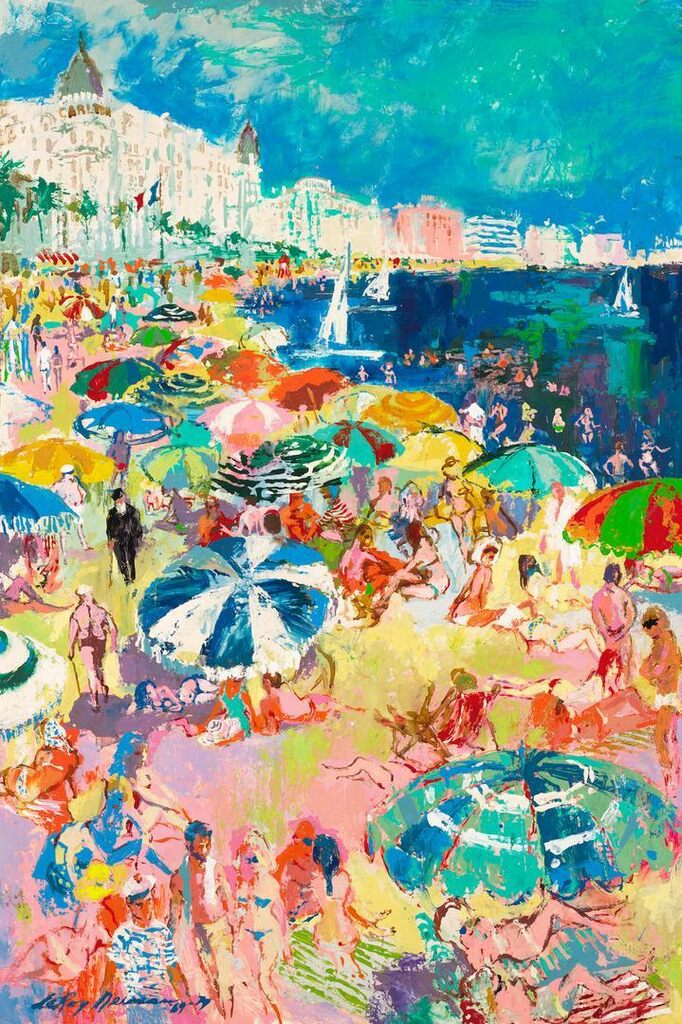 Beach at Cannes
