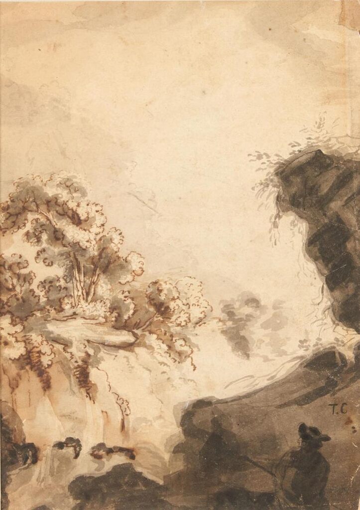 Wild Landscape with a Figure