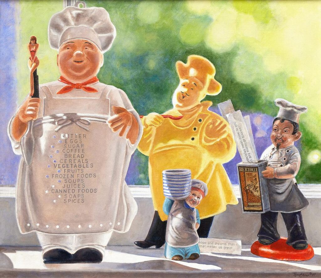 Chefs III, from the Kitchen Windowsill Series
