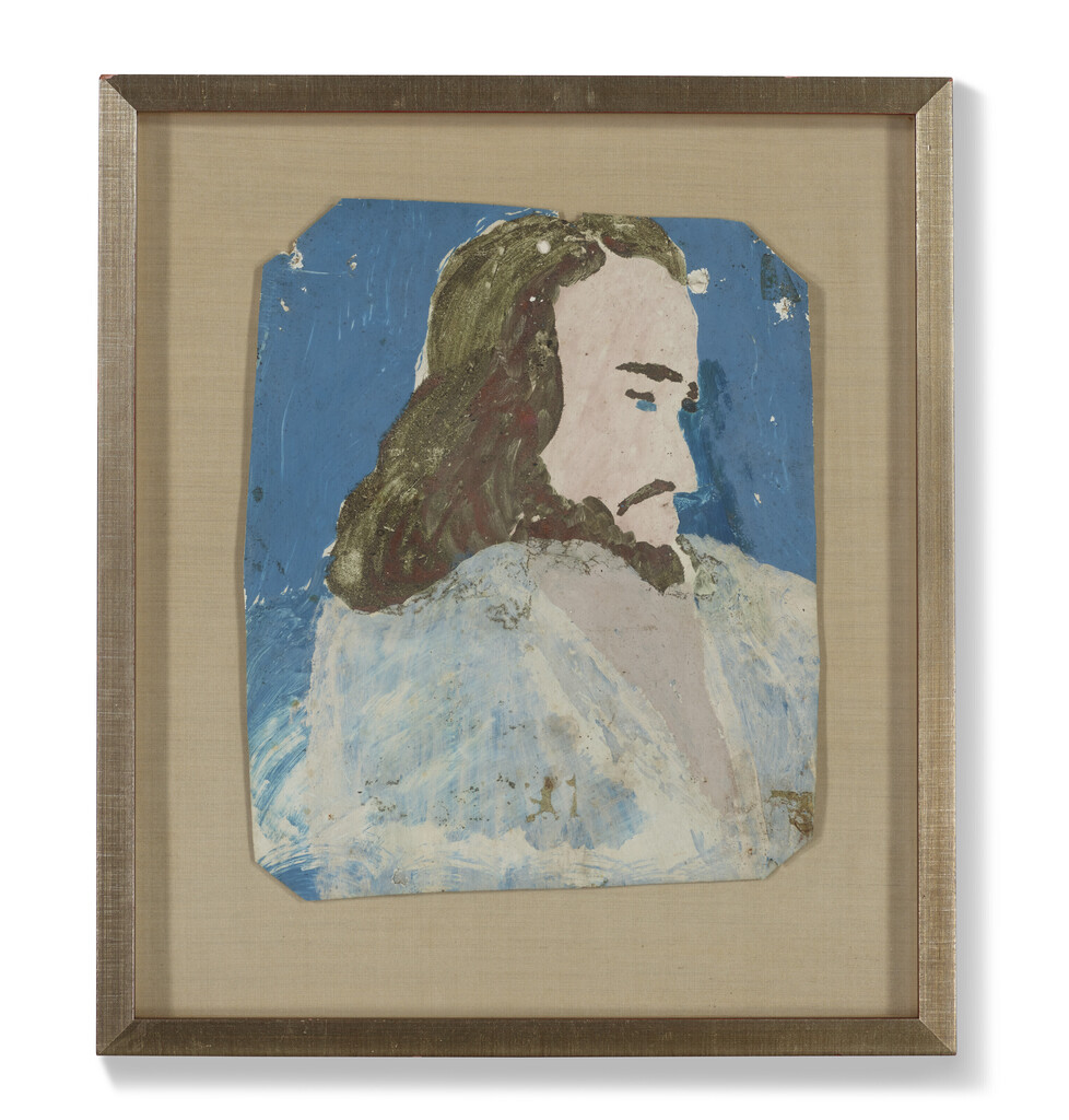Portrait of Jesus in Profile