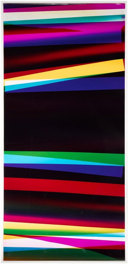 Three color curl (YMC: Los Angeles, California, February 25th 2013, Fuji Color Crystal Archive Super Type C, Em., No 186-007, 02713)