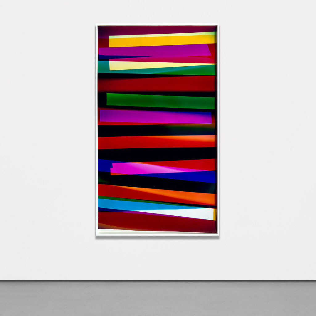 Four Magnet, Three Color Curl (CMY: Irvine, California, January 1, 2010, Fuji Crystal Archive Type C, 00510)