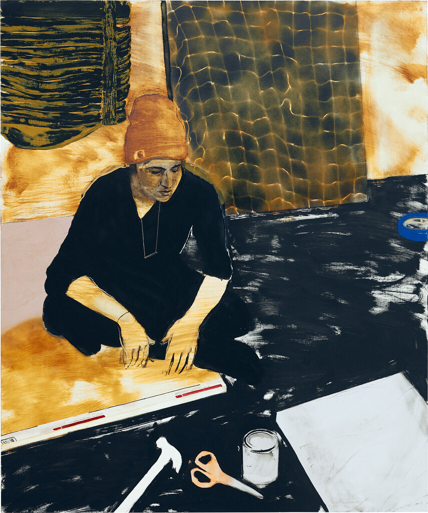 Amy in Her Studio