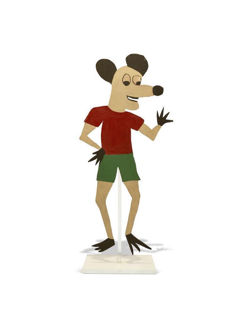 Mickey découpé
