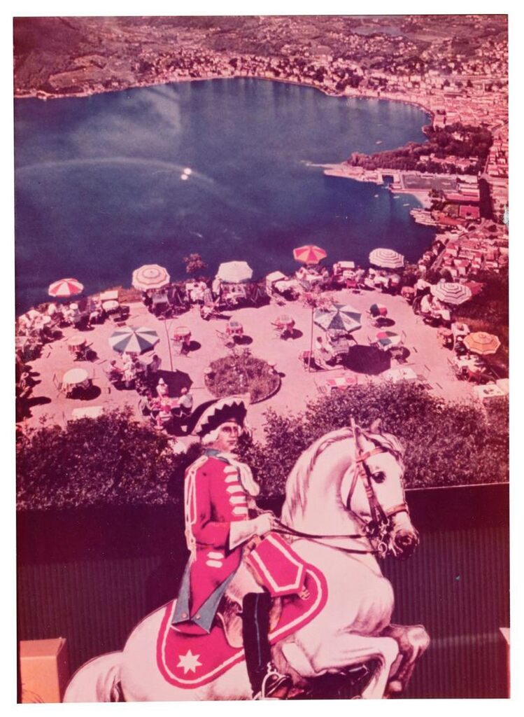 Hergiswill, dalla serie "Kodachrome, Paesaggi di cartone"