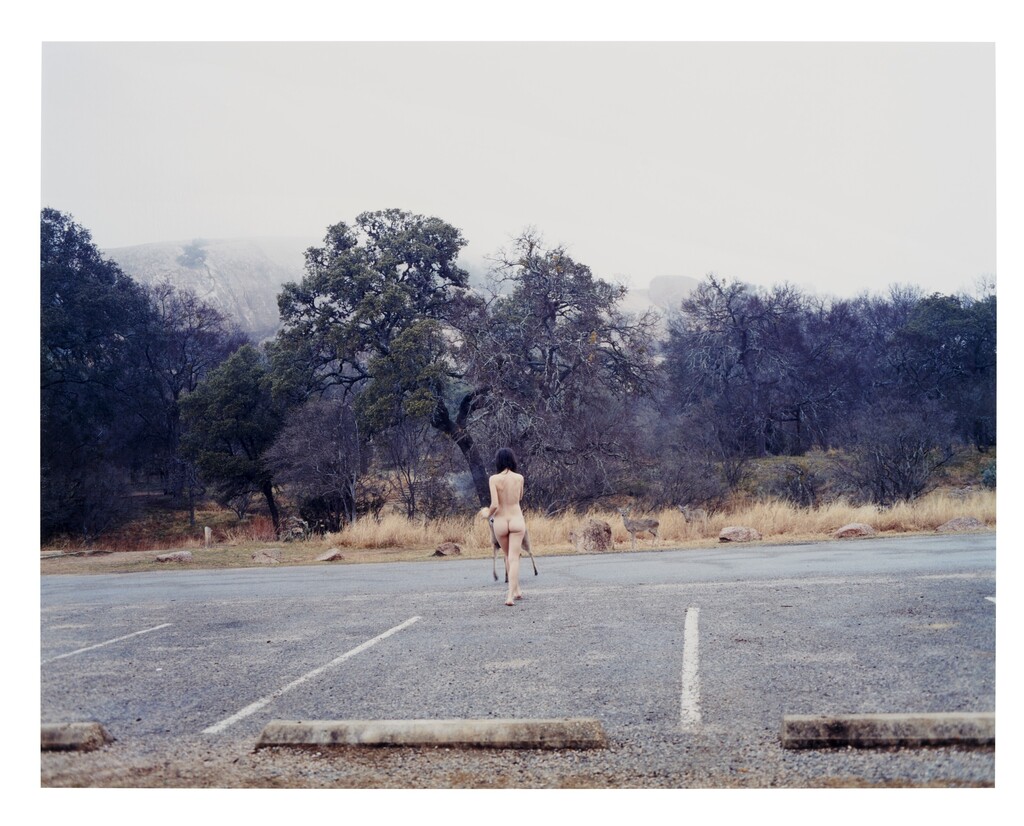 Self Portrait with Deer
