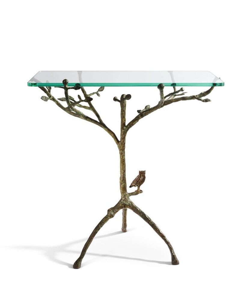 Guéridon ‘Arbre au hibou'