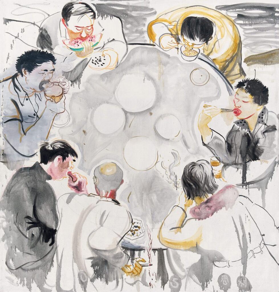 Zhang Enli, Eating