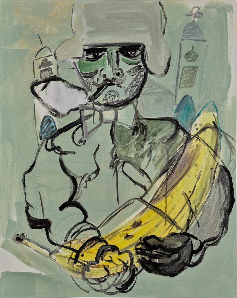 Untitled 5 (Bassam Ramlawi Painting)