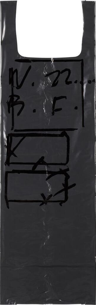 Untitled (Garbage Bag Grey #4)