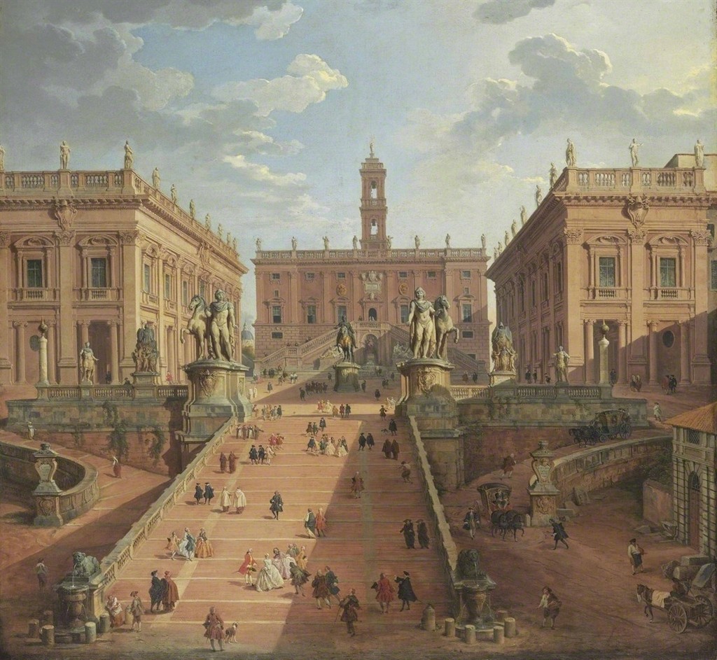 View of the Campidoglio, Rome