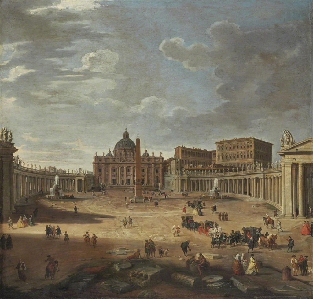 View of Saint Peter's Square, Rome