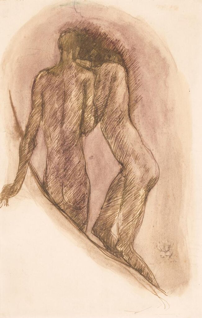 Illustration to Whitman's Calamus