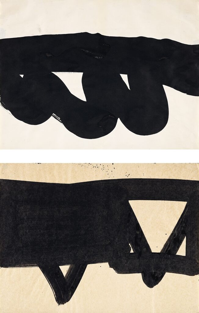 Two works: (i) Untitled (8 Series 6); (ii) Untitled (H Series 6)