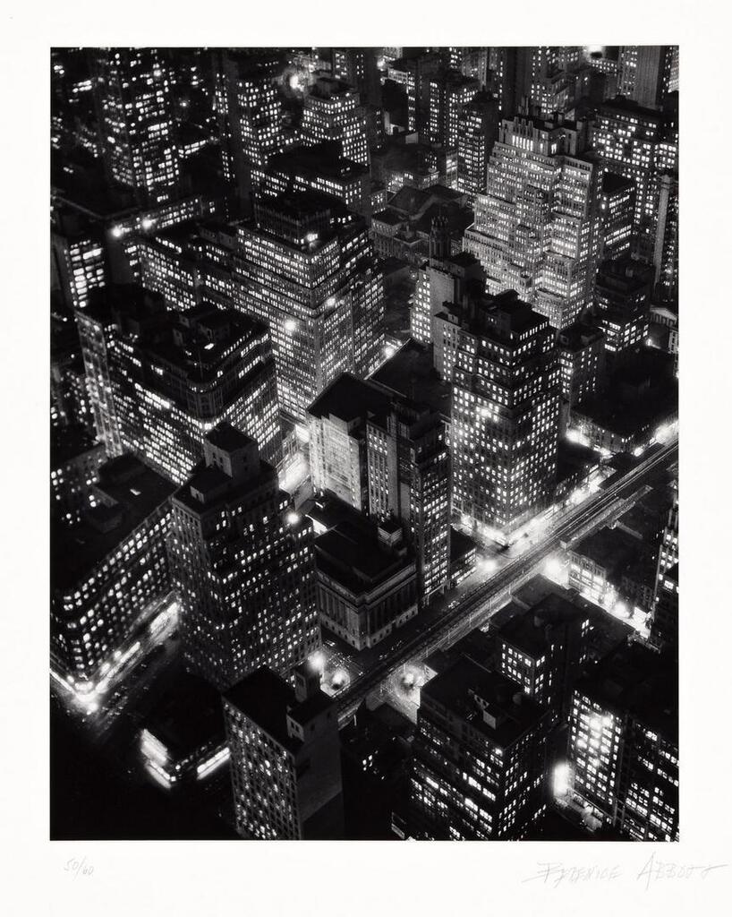 A portfolio entitled Berenice Abbotts New York