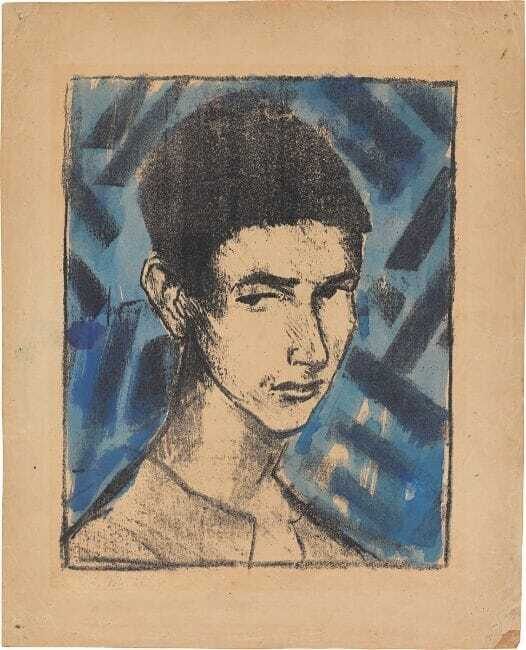 ”Bildnis Eugen (Knabenkopf 1919)”