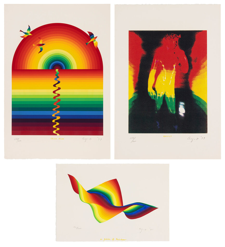 Three Birds; A Piece of Rainbow; and Rainbow David