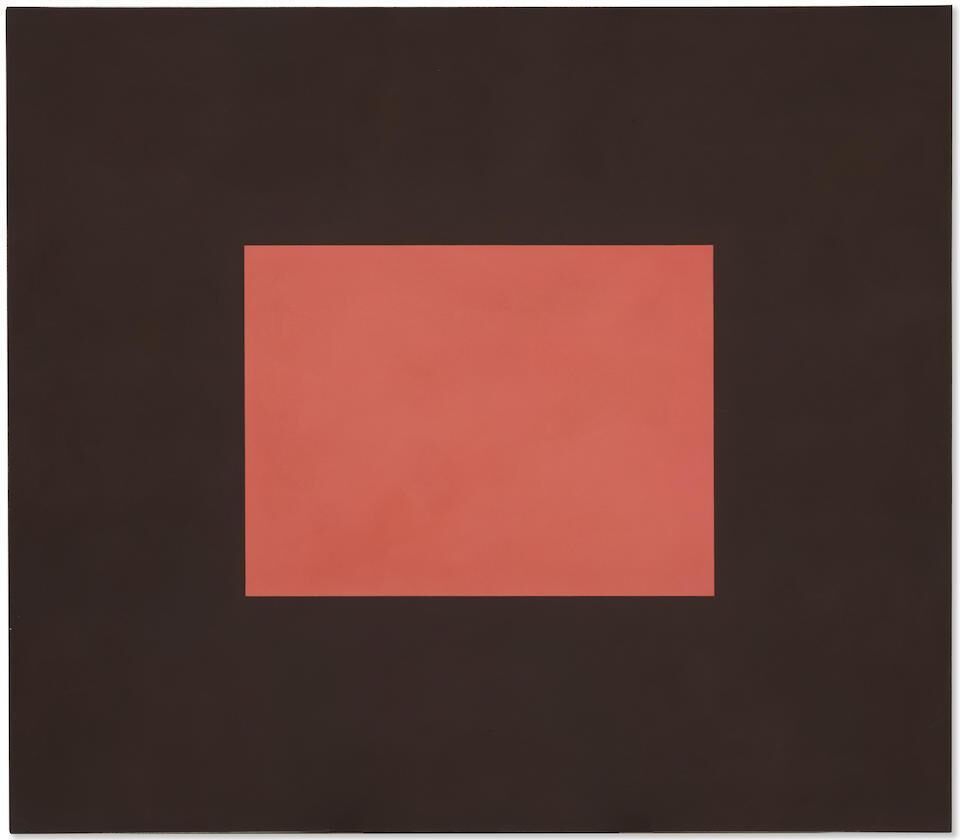 Pink Orange Colour with Brown