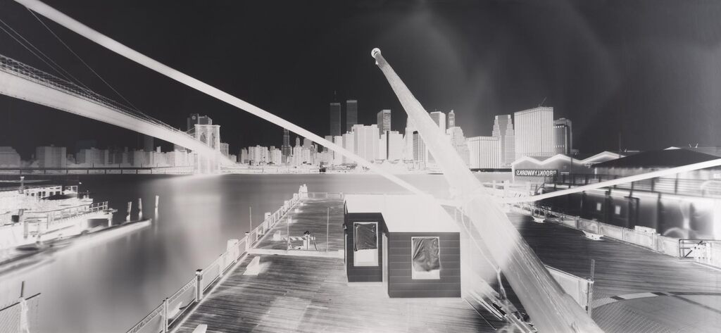 The Appropriation of Manhattan, Fulton Ferry Landing, Brooklyn IV, June 16, 1996