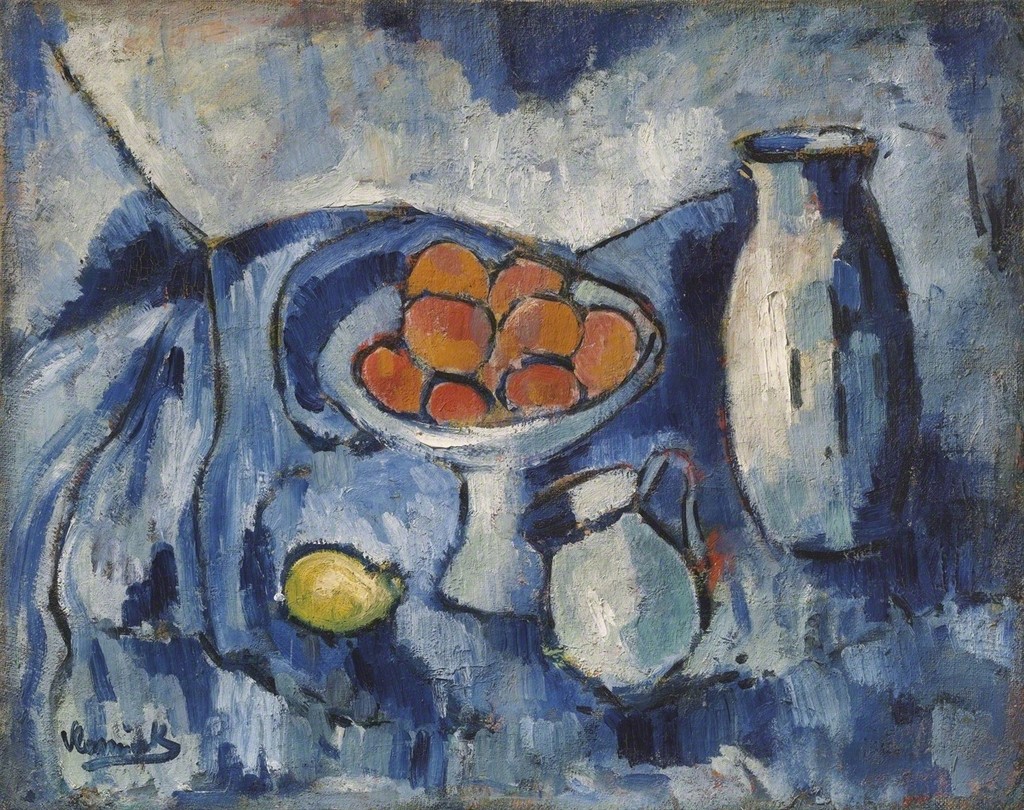 Nature morte bleue