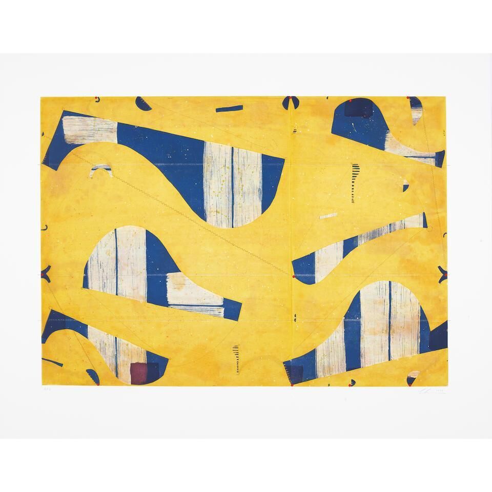 Three String Etchings Giallo