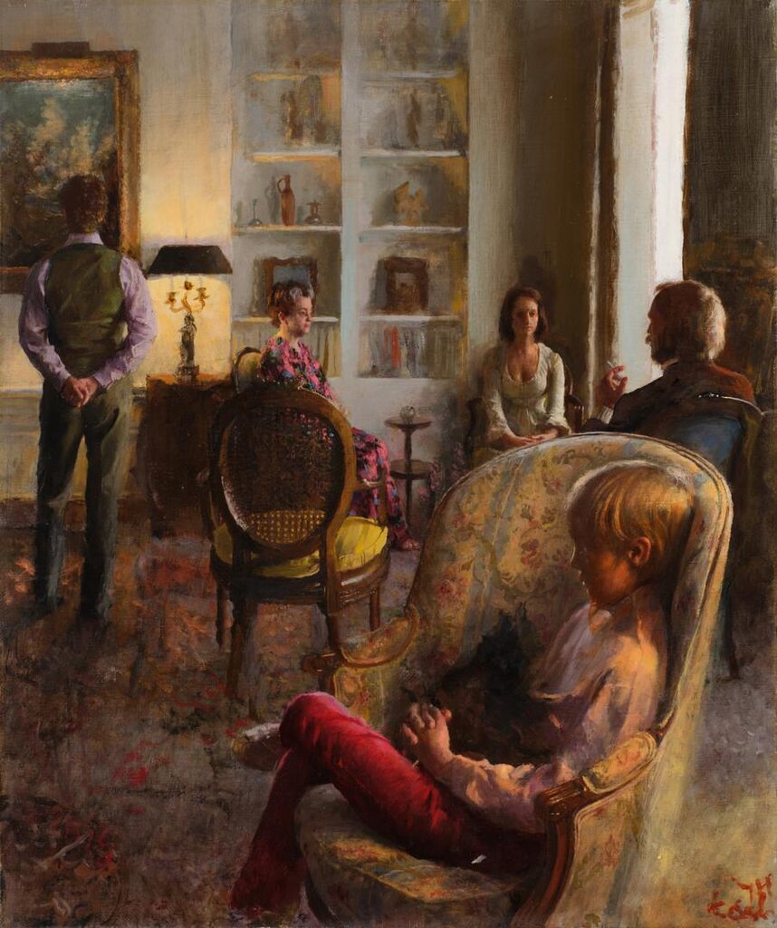 Corner of a Living Room