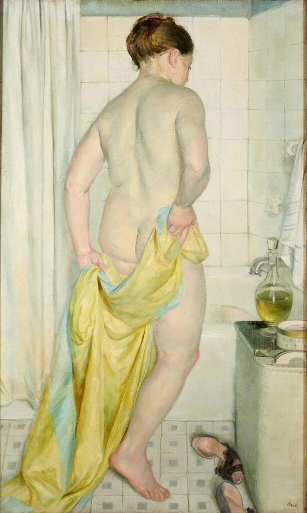 Woman Bathing
