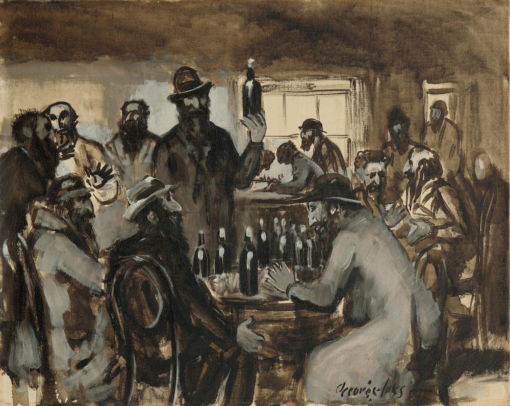 Men of the Auld Palestine Sod at Sweeney's Near Houston Street