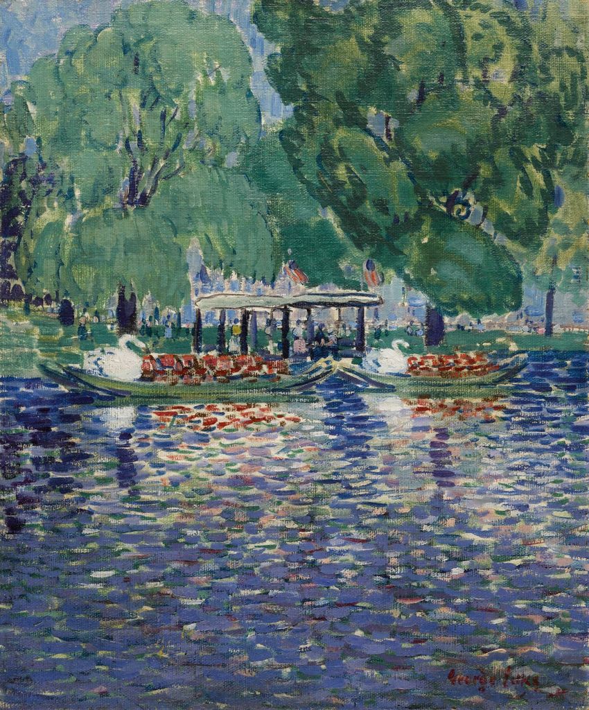 THE SWAN BOATS