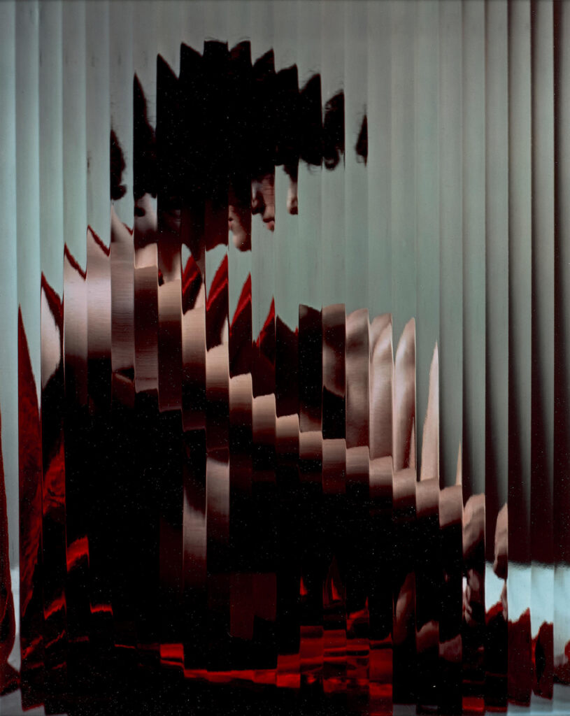 Lisette Behind Fluted Glass, New York
