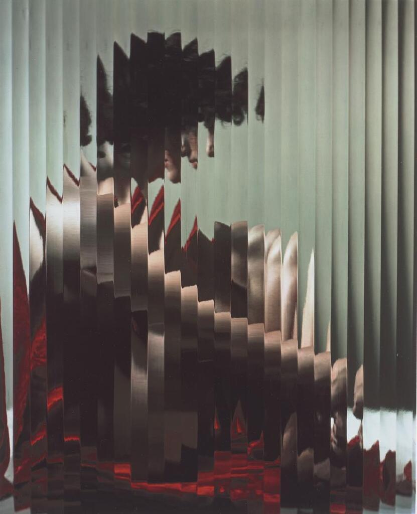 Lisette Behind Fluted Glass, New York