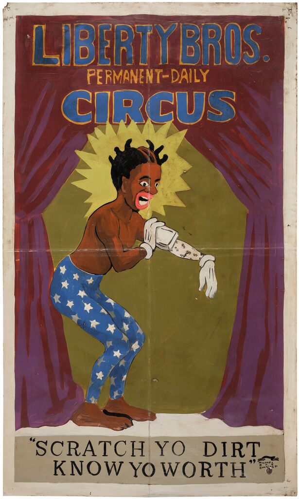 (Liberty Bros. Permanent Daily Circus) "Scratch Yo Dirt Know Yo Worth"