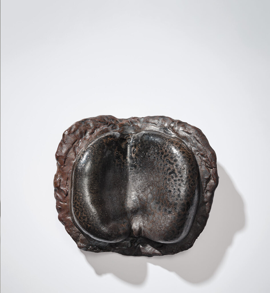 'Twin Form Relief' wall hanging